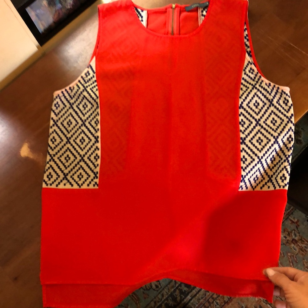 THML sleeveless embroidered blouse | Womens Medium